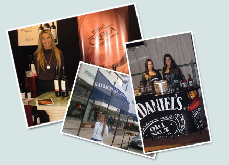 Promotoras y azafatas